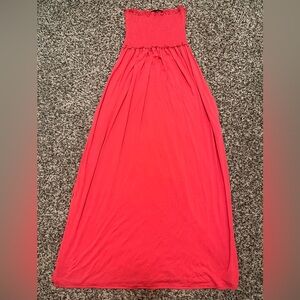 BCBGMaxAzria Vibrant Pink Maxi Dress
